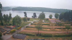 Přehrada, hráz, pláž