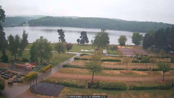 Přehrada, hráz, pláž