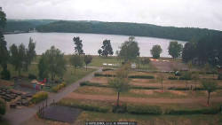 Přehrada, hráz, pláž