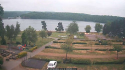 Přehrada, hráz, pláž