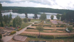 Přehrada, hráz, pláž