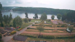Přehrada, hráz, pláž