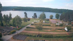 Přehrada, hráz, pláž