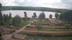 Přehrada, hráz, pláž