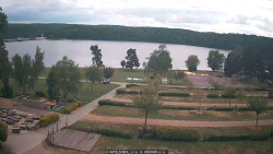 Přehrada, hráz, pláž