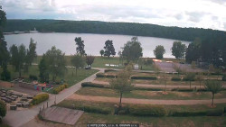 Přehrada, hráz, pláž