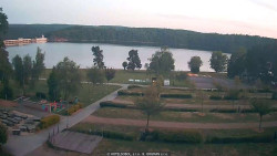 Přehrada, hráz, pláž
