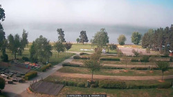 Přehrada, hráz, pláž