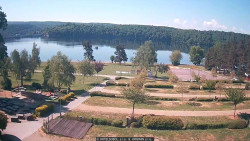 Přehrada, hráz, pláž