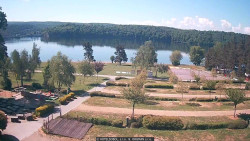 Přehrada, hráz, pláž