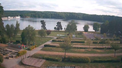 Přehrada, hráz, pláž