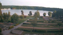 Přehrada, hráz, pláž