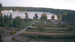 Přehrada, hráz, pláž