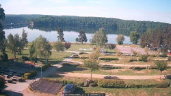 Přehrada, hráz, pláž