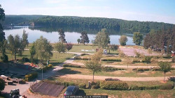 Přehrada, hráz, pláž