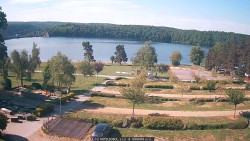 Přehrada, hráz, pláž