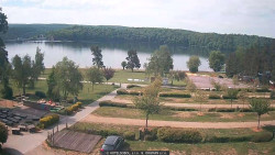 Přehrada, hráz, pláž