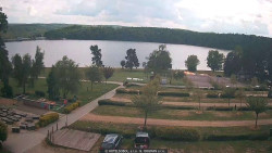 Přehrada, hráz, pláž