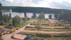 Přehrada, hráz, pláž