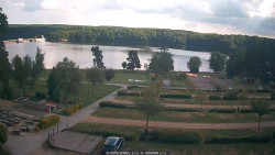 Přehrada, hráz, pláž