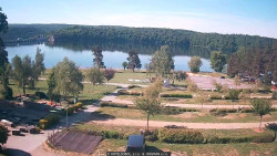 Přehrada, hráz, pláž