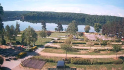 Přehrada, hráz, pláž