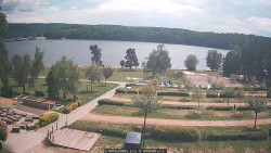 Přehrada, hráz, pláž