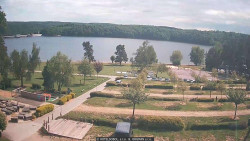 Přehrada, hráz, pláž