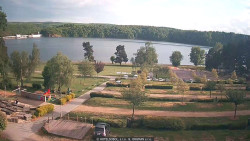 Přehrada, hráz, pláž
