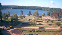 Přehrada, hráz, pláž