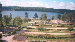Přehrada, hráz, pláž