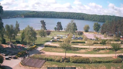 Přehrada, hráz, pláž