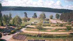 Přehrada, hráz, pláž