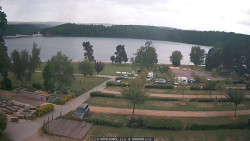 Přehrada, hráz, pláž