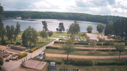 Přehrada, hráz, pláž