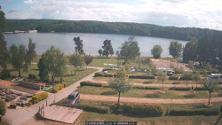 Přehrada, hráz, pláž