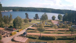 Přehrada, hráz, pláž