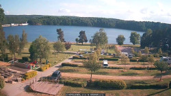 Přehrada, hráz, pláž