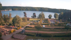 Přehrada, hráz, pláž