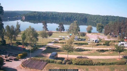 Přehrada, hráz, pláž