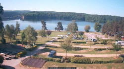 Přehrada, hráz, pláž