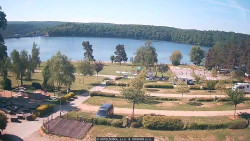 Přehrada, hráz, pláž