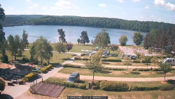 Přehrada, hráz, pláž