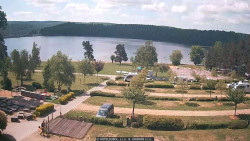 Přehrada, hráz, pláž