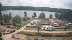 Přehrada, hráz, pláž