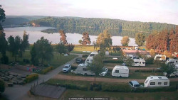 Přehrada, hráz, pláž