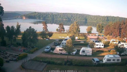 Přehrada, hráz, pláž