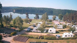 Přehrada, hráz, pláž