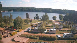 Přehrada, hráz, pláž