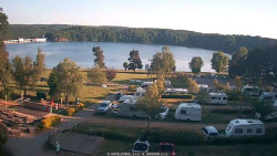 Přehrada, hráz, pláž